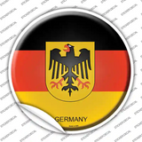 Germany Country Novelty Circle Sticker Decal