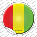 Guinea Country Novelty Circle Sticker Decal