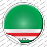 Ichkeria Country Novelty Circle Sticker Decal