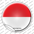 Indonesia Country Novelty Circle Sticker Decal