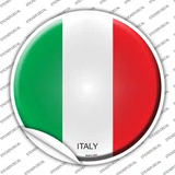 Italy Country Novelty Circle Sticker Decal