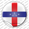 Netherlands Artilles Country Novelty Circle Sticker Decal