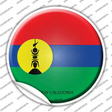 New Caledonia Country Novelty Circle Sticker Decal