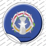Northern Marianas Country Novelty Circle Sticker Decal