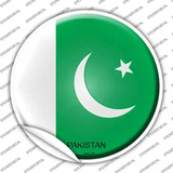 Pakistan Country Novelty Circle Sticker Decal
