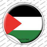 Palestine Country Novelty Circle Sticker Decal