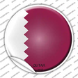 Qatar Country Novelty Circle Sticker Decal