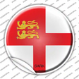 Sark Country Novelty Circle Sticker Decal
