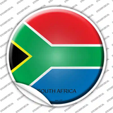 South Africa Country Novelty Circle Sticker Decal
