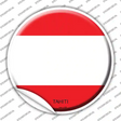 Tahiti Country Novelty Circle Sticker Decal