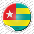 Togo Country Novelty Circle Sticker Decal