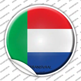Transvaal Country Novelty Circle Sticker Decal