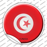 Tunisia Country Novelty Circle Sticker Decal