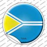 Tuva Country Novelty Circle Sticker Decal