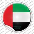 UN Arab Emirates Novelty Circle Sticker Decal