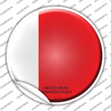 UN Arab Emirates Dubai Novelty Circle Sticker Decal