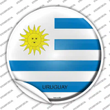 Uruguay Country Novelty Circle Sticker Decal