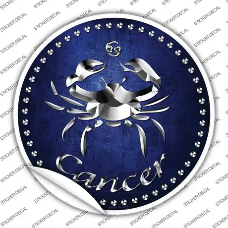 Cancer Novelty Circle Sticker Decal