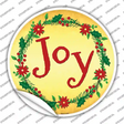 Joy Novelty Circle Sticker Decal