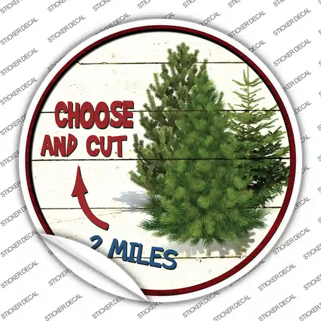 Choose And Cut Novelty Circle Sticker Decal