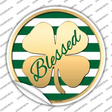 Blessed Novelty Circle Sticker Decal