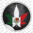 Mexican Pot Novelty Circle Sticker Decal