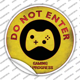 Do Not Enter Xbox Novelty Circle Sticker Decal