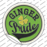 Ginger Pride Novelty Circle Sticker Decal