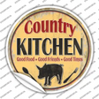 Country Kitchen Novelty Circle Sticker Decal