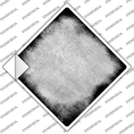 Black Oil Rubbed Novelty Diamond Sticker Decal
