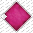 Pink Oil Rubbed Novelty Diamond Sticker Decal