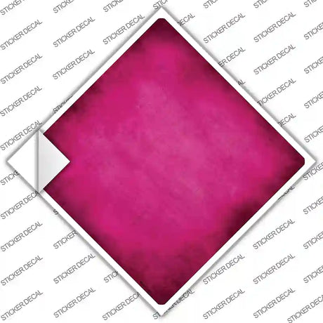 Pink Oil Rubbed Novelty Diamond Sticker Decal