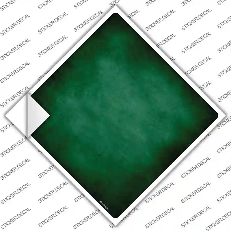 Green Oil Rubbed Novelty Diamond Sticker Decal