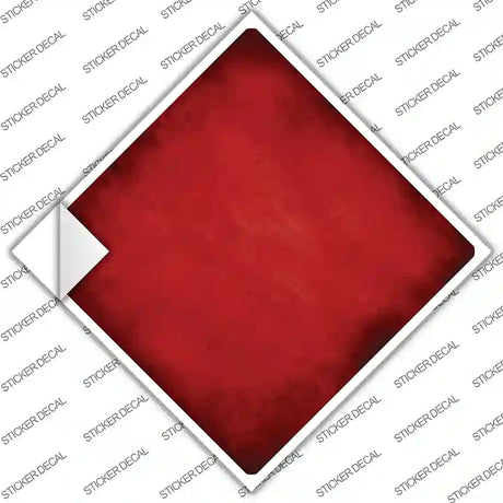 Red Oil Rubbed Novelty Diamond Sticker Decal