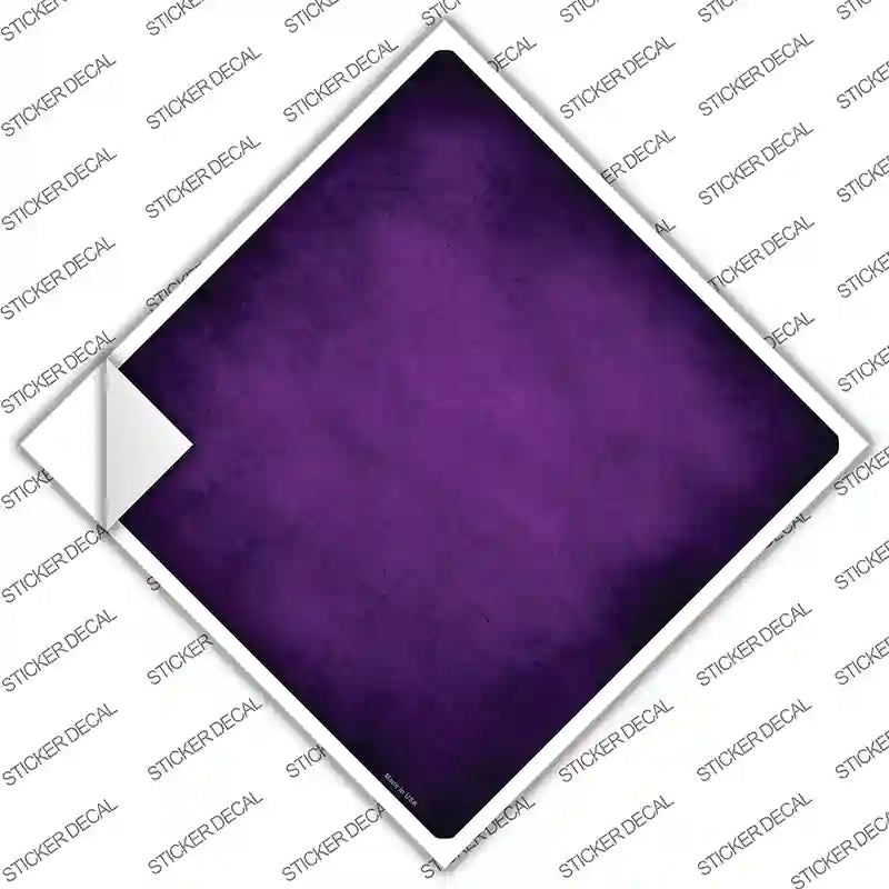 Purple Oil Rubbed Novelty Diamond Sticker Decal
