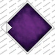 Purple Oil Rubbed Novelty Diamond Sticker Decal