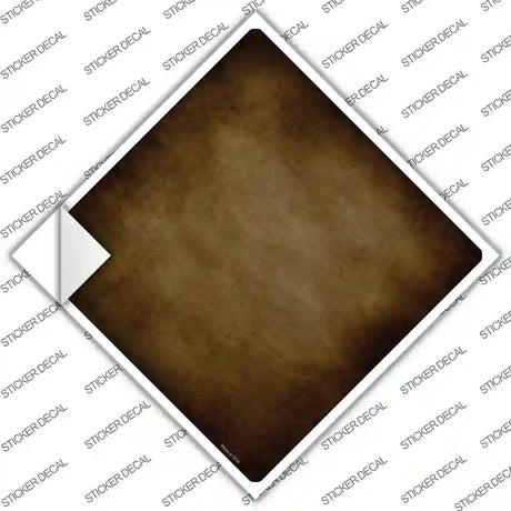 Brown Oil Rubbed Novelty Diamond Sticker Decal
