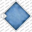 Light Blue Oil Rubbed Novelty Diamond Sticker Decal
