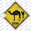 Camel Xing Novelty Diamond Sticker Decal