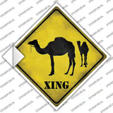 Camel Xing Novelty Diamond Sticker Decal