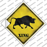 Bull Xing Novelty Diamond Sticker Decal