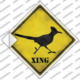 Roadrunner Xing Novelty Diamond Sticker Decal