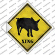 Pig Xing Novelty Diamond Sticker Decal