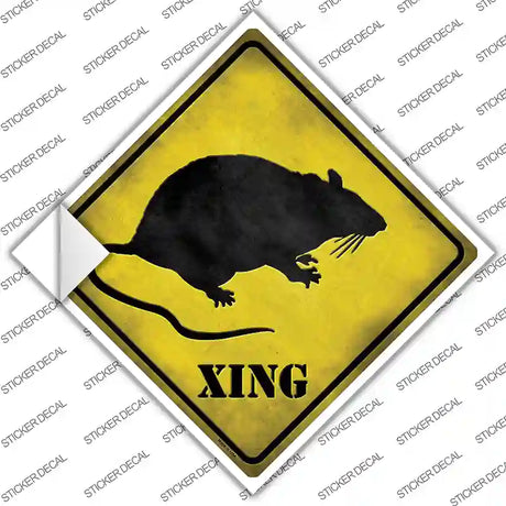 Rat Xing Novelty Diamond Sticker Decal