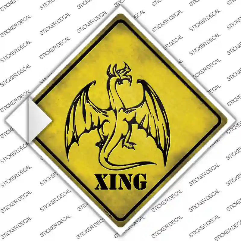 Dragon Xing Novelty Diamond Sticker Decal