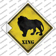 Lion Xing Novelty Diamond Sticker Decal