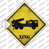 Missile Launcher Xing Novelty Diamond Sticker Decal