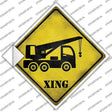 Crane Xing Novelty Diamond Sticker Decal