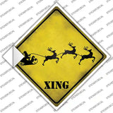 Santa Xing Novelty Diamond Sticker Decal