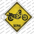 Classic American Chopper Xing Novelty Diamond Sticker Decal